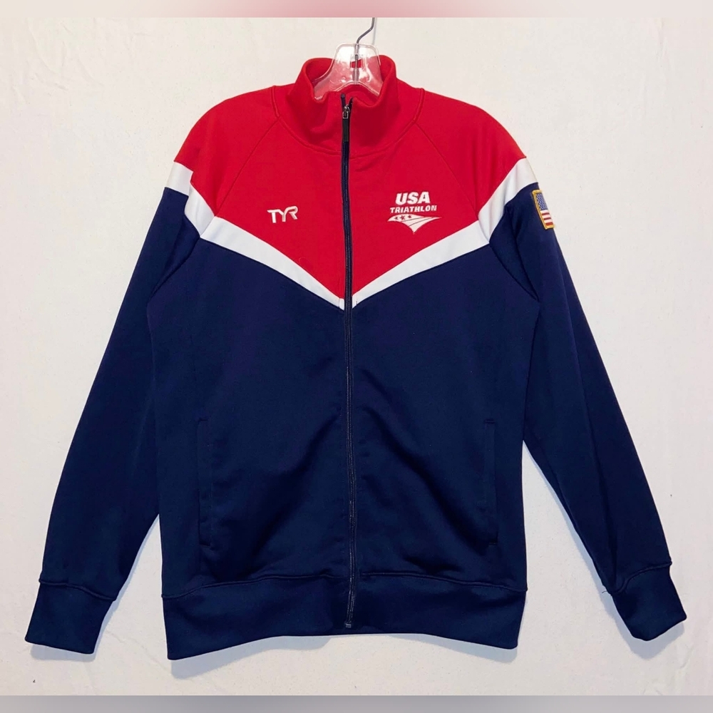 TYR Men's USA Track Jacket